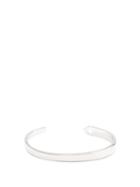 Matchesfashion.com Paul Smith - Logo-engraved Sterling-silver Plated Cuff - Mens - Silver