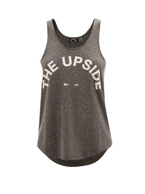 The Upside - Issy Performance Tank Top - Womens - Dark Grey