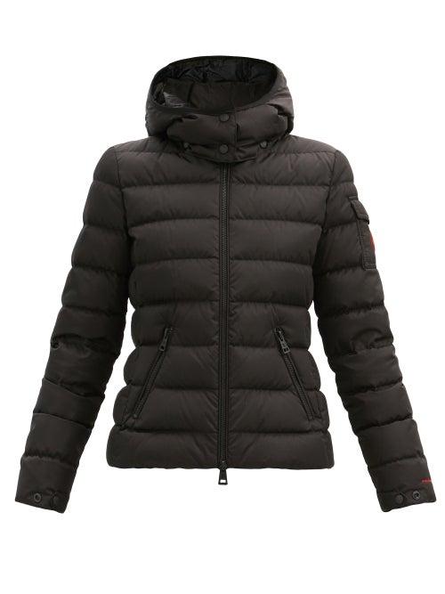 Matchesfashion.com Moncler - Hooded Recycled-fibre Quilted Down Jacket - Womens - Black