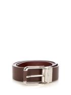 Dunhill Classic Avorities Grained-leather Belt