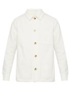 Matchesfashion.com De Bonne Facture - Organic Cotton Worker Jacket - Mens - Cream