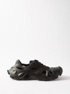 Balenciaga - Hd Cutout Rubber Trainers - Mens - Black