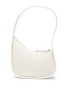 Ladies Bags The Row - Half Moon Leather Shoulder Bag - Womens - Ivory