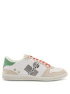 Matchesfashion.com Isabel Marant - Bulian Logo-print Leather Trainers - Womens - Green White