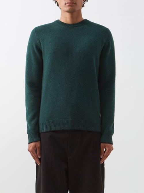 Iris Von Arnim - Hannes Cashmere Sweater - Mens - Green