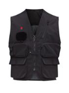 Matchesfashion.com Undercover - Zip Panel Cargo Pocket Utility Vest - Mens - Black