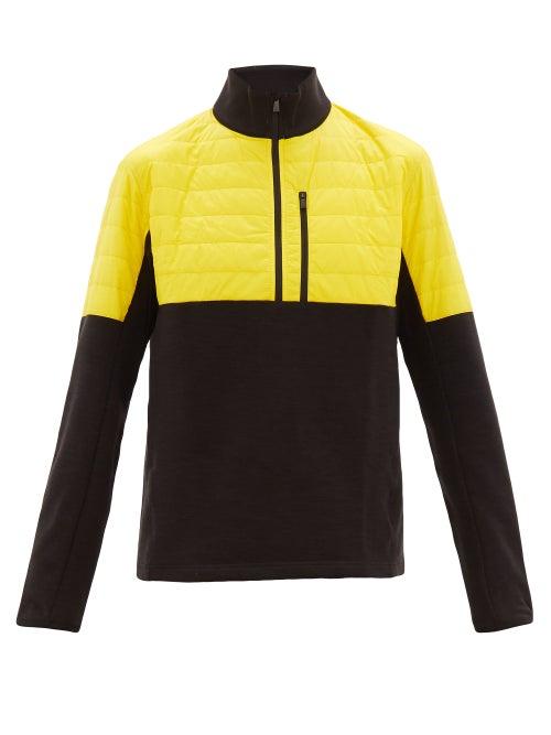Matchesfashion.com Aztech Mountain - Team Aztech Two Tone Fleece Back Top - Mens - Black