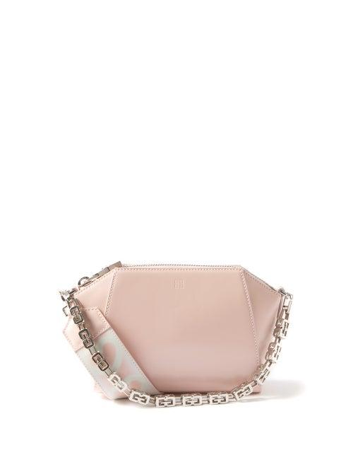 Givenchy - Antigona Xs Leather Shoulder Bag - Womens - Light Pink