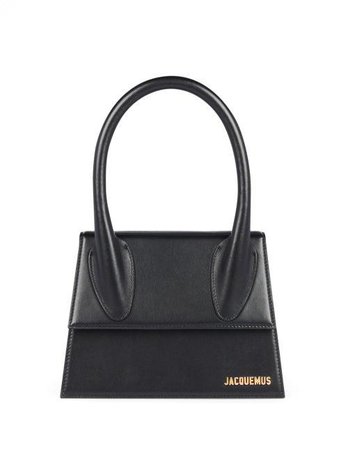 Jacquemus - Chiquito Moyen Medium Leather Top-handle Bag - Womens - Black