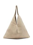 Matchesfashion.com Lauren Manoogian - Triangle Crocheted Cotton-blend Tote Bag - Womens - Cream