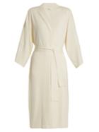 The Row Hallia Long-line Silk-blend Cardigan
