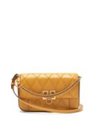 Matchesfashion.com Givenchy - Pocket Quilted Leather Cross Body Bag - Womens - Yellow
