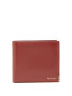Matchesfashion.com Paul Smith - Signature Stripe Leather Bi Fold Wallet - Mens - Tan