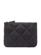 Matchesfashion.com Comme Des Garons Wallet - Fat Tortoise Padded Pouch - Mens - Black