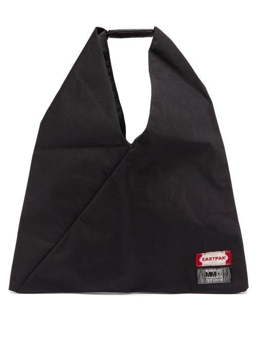 Mm6 Maison Margiela - X Eastpak Canvas Tote Bag - Womens - Black