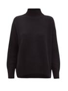 Matchesfashion.com Allude - High-neck Cashmere Sweater - Womens - Black