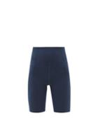 Ladies Activewear Girlfriend Collective - High-rise Recycled-fibre Cycling Shorts - Womens - Navy