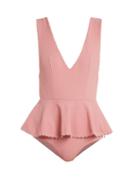 Matchesfashion.com Marysia - French Gramercy Swimsuit - Womens - Pink