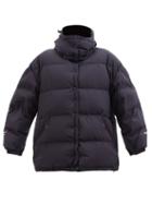 4 Moncler Hyke - Altelsis Hooded Quilted Down Jacket - Womens - Navy