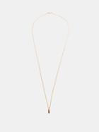 Miansai - Totem Garnet & Gold-vermeil Necklace - Mens - Red