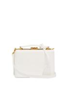 Matchesfashion.com Mark Cross - Grace Mini Leather Cross Body Bag - Womens - White