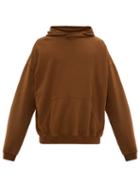 Matchesfashion.com Haider Ackermann - Relaxed Cotton Hooded Sweatshirt - Mens - Brown