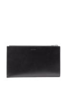 Matchesfashion.com Jil Sander - Zipped Leather Wallet - Mens - Black