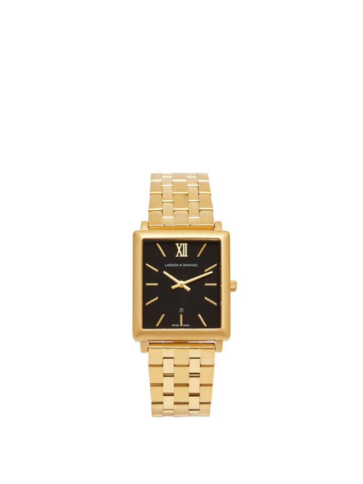 Larsson & Jennings Norse 18kt Gold-plated Stainless-steel Watch