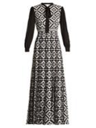 Mary Katrantzou Duritz Tile-print Crepe De Chine Dress