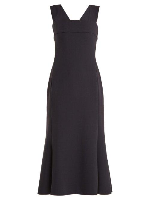 Matchesfashion.com Max Mara - Malizia Dress - Womens - Navy