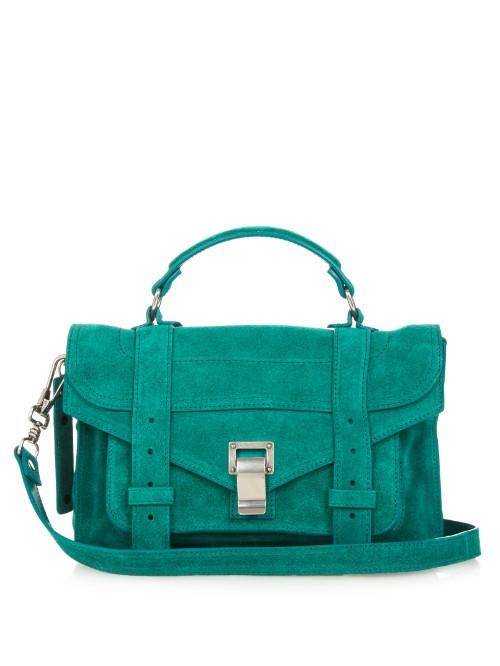 Proenza Schouler Ps1 Tiny Suede Cross-body Bag