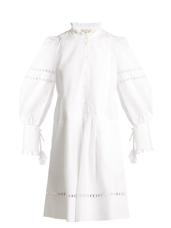 Sea Alouette Macram-lace Cotton Dress