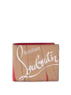 Matchesfashion.com Christian Louboutin - Kraft Coolcoin Leather Wallet - Mens - Beige