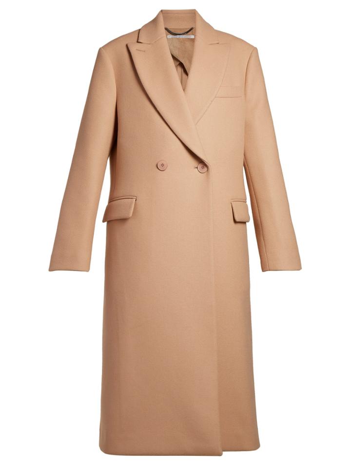 Stella Mccartney Twill Overcoat