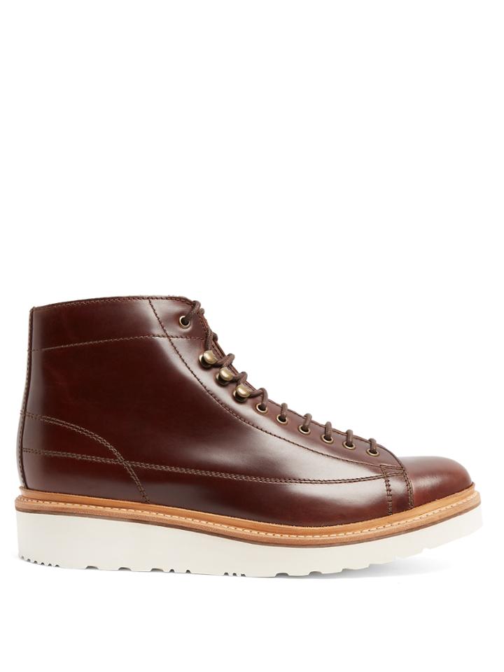 Grenson Andy Leather Ankle Boots