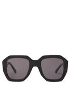Matchesfashion.com Celine Eyewear - Oversized Acetate Sunglasses - Womens - Black