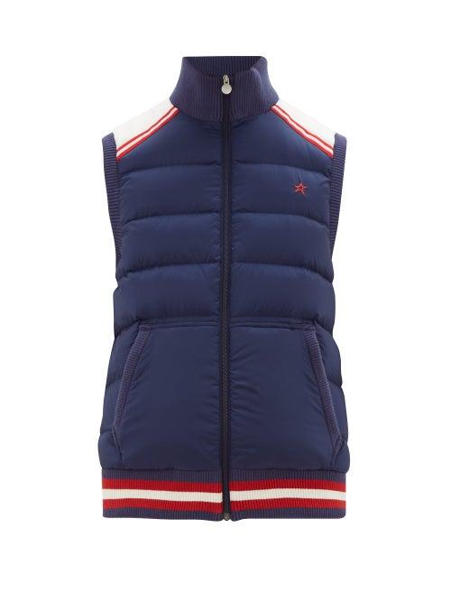 Matchesfashion.com Perfect Moment - Latitude Down Filled Ski Gilet - Mens - Navy
