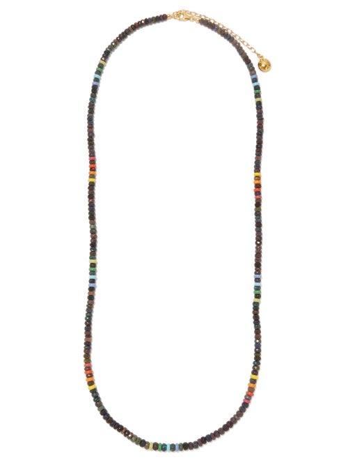 Fry Powers - Rainbow Opal & 14kt Gold-vermeil Beaded Necklace - Womens - Multi