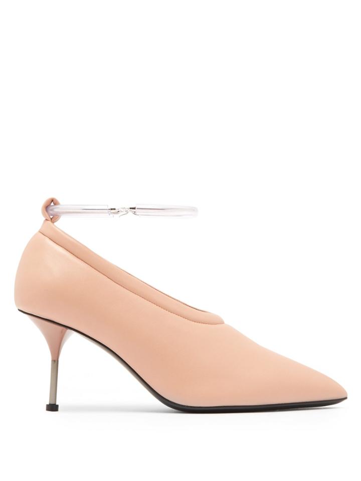 Jil Sander Leather Bracelet-strap Pumps
