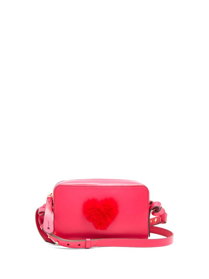 Anya Hindmarch Heart Leather Cross-body Bag