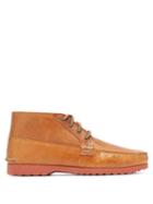 Matchesfashion.com Quoddy - Telos Chukka Leather Desert Boots - Mens - Brown