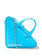 Matchesfashion.com Balenciaga - Triangle Duffle S Bag - Womens - Blue White