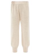 Matchesfashion.com Lauren Manoogian - New Arch Alpaca-blend Track Pants - Womens - Light Beige