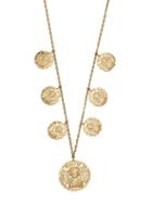 Matchesfashion.com Anissa Kermiche - Louise D'or 18kt Gold Coin Necklace - Womens - Gold