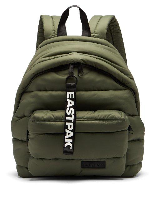 Matchesfashion.com Eastpak - Padded Pak'r Puffa Backpack - Mens - Khaki