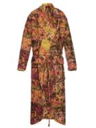 Matchesfashion.com Sies Marjan - Tie Waist Blanket Coat - Womens - Multi