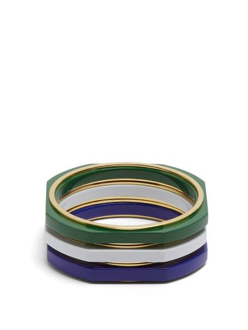 Matchesfashion.com Objet Singulier - Set Of Three Bracelets - Womens - Multi