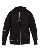 Matchesfashion.com Alexander Mcqueen - Cotton Blend Hooded Sweatshirt - Mens - Black
