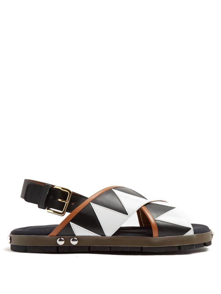 Marni Zigzag-appliqu Sandals