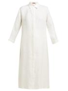 Matchesfashion.com Max Mara Studio - Cardato Dress - Womens - White